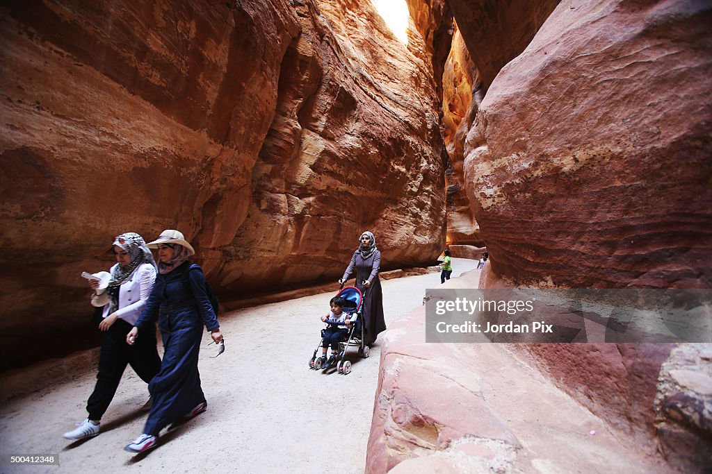 Visitors Return To Petra After Plan To Salvage Tourism Sector
