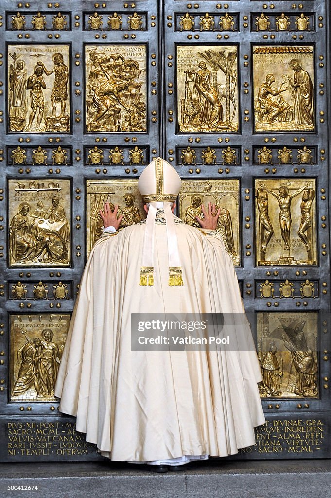 Holy Mass And Opening Of The Holy Door Of St. Peter's Basilica