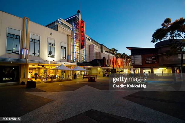 entertainment quarter, moore park - restaurant sydney outside stock pictures, royalty-free photos & images