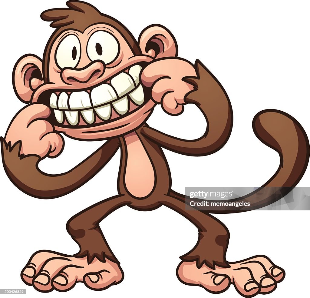 Mocking Puppet Mocking Monkey High-Res Vector Graphic - Getty Images