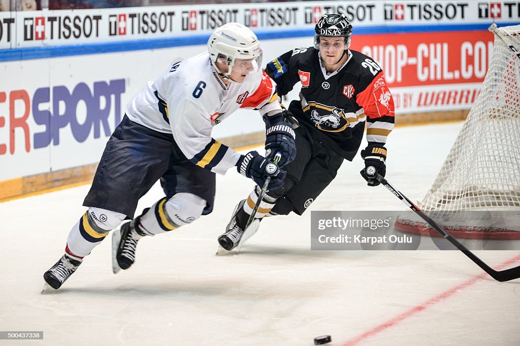 Karpat Oulu v Espoo Blues  - Champions Hockey League Quarter Final