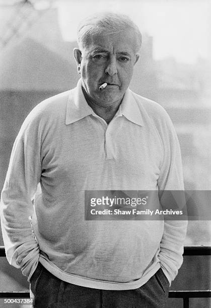 Writer Jacques Prevert in 1960 in Paris, France.