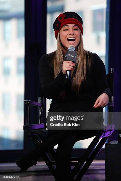 Ally Brooke attends AOL Build Presents: Fifth Harmony Member Ally Brooke at AOL Studios In New York on December 8, 2015 in New York City.