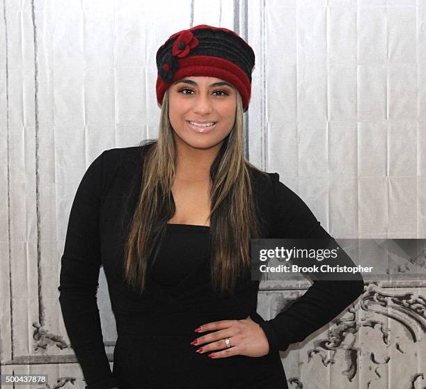 Fifth Harmony member Ally Brooke discusses her hit-making group, and her role as celebrity ambassador for the March of Dimes at AOL Studios In New...