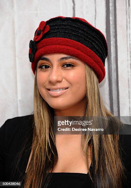 Singer Ally Brooke attends AOL Build Presents: Fifth Harmony Member Ally Brooke at AOL Studios In New York on December 8, 2015 in New York City.