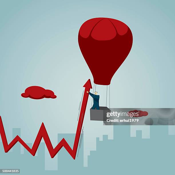 expressing positivity - pulled in different directions stock illustrations