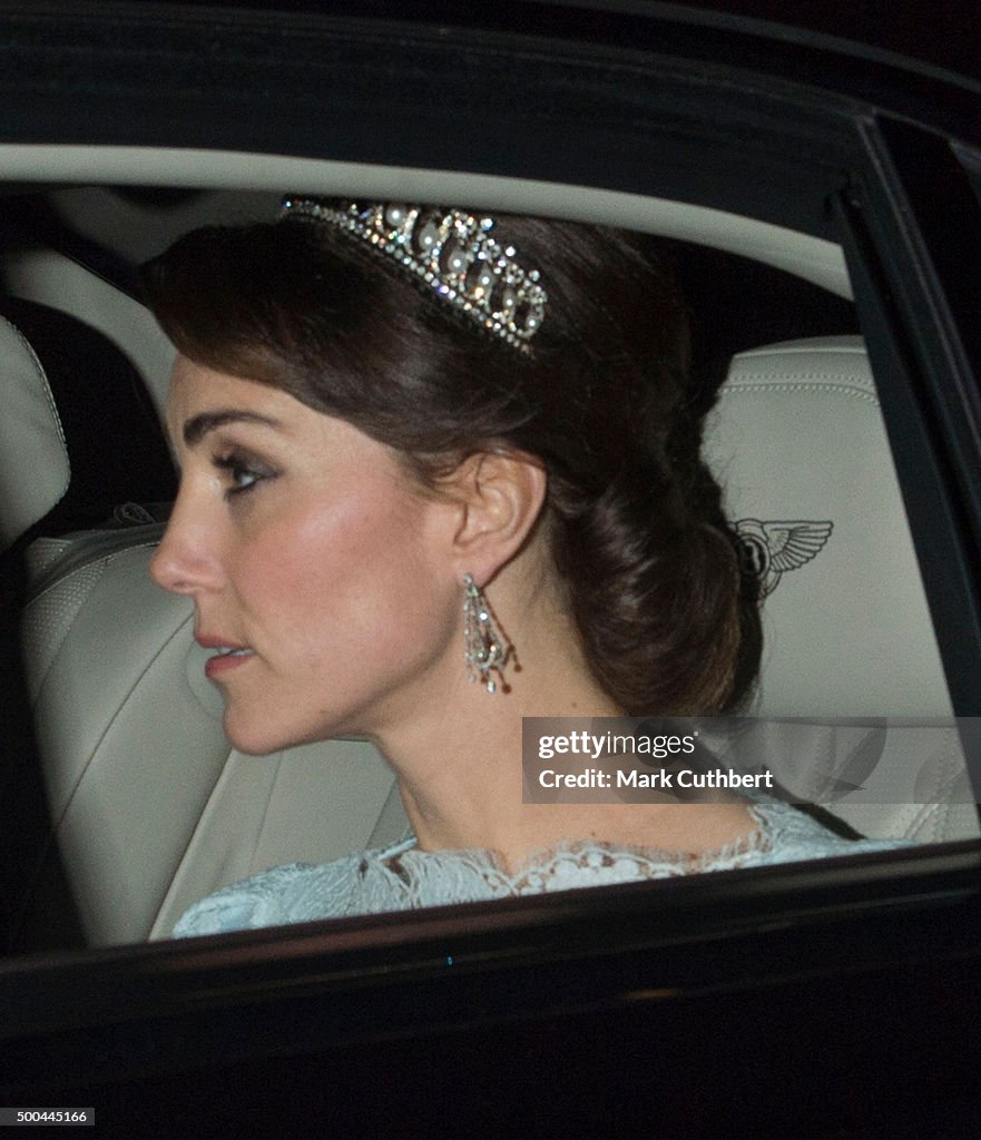 The Annual Diplomatic Reception At Buckingham Palace