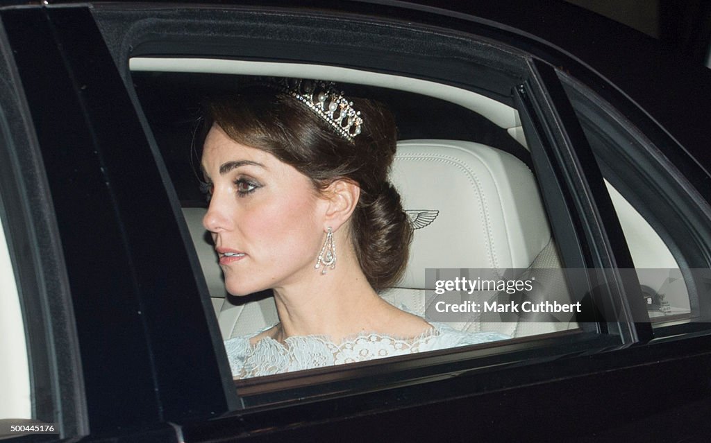 The Annual Diplomatic Reception At Buckingham Palace