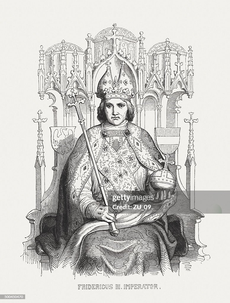 Frederick III (1415-1493), Holy Roman Emperor, published in 1876