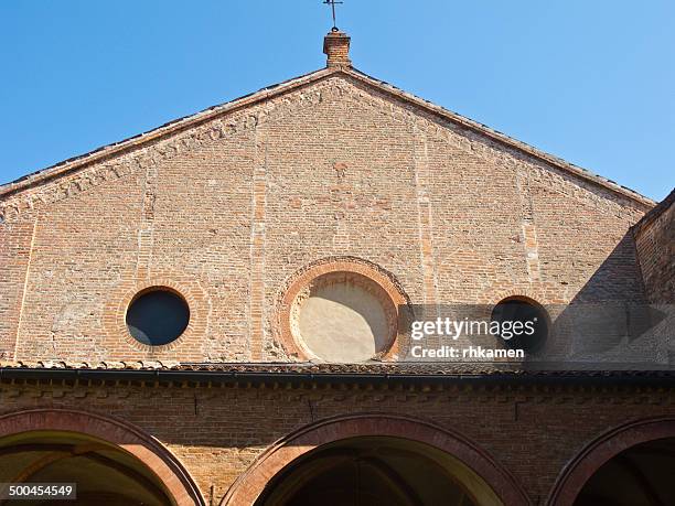 monastero di sant'antonio in polesine - ferrara stock pictures, royalty-free photos & images