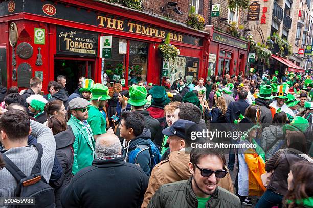 Dublin, Ireland - March 17: Saint Patrick's Day parade