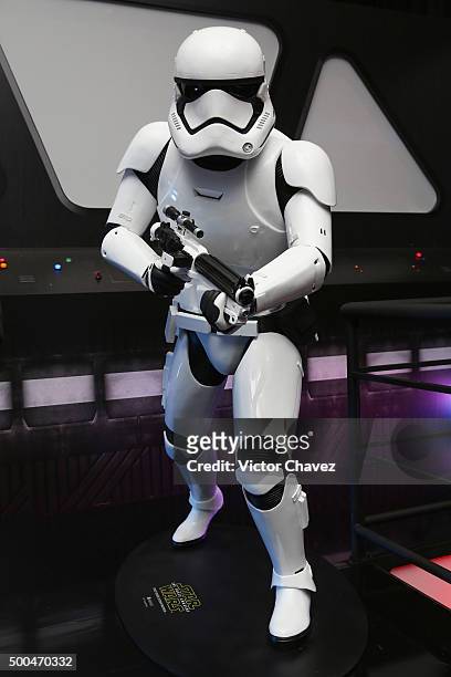 General view of atmosphere during the "Star Wars: The Force Awakens" Mexico City photo call at St Regis Hotel on December 8, 2015 in Mexico City,...