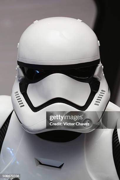 General view of atmosphere during the "Star Wars: The Force Awakens" Mexico City photo call at St Regis Hotel on December 8, 2015 in Mexico City,...