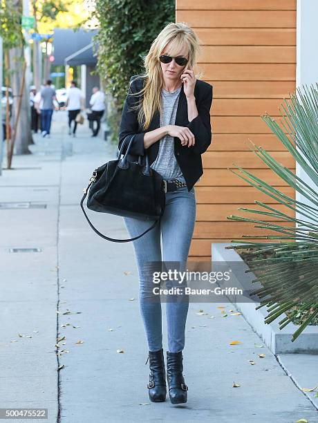Kimberly Stewart is seen on November 19, 2015 in Los Angeles, California.