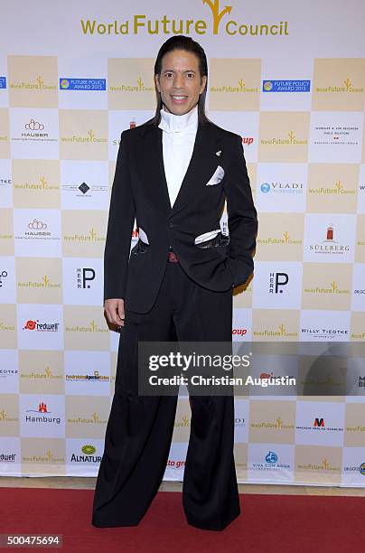 Jorge Gonzalez attends the Charity Dinner for children rights at Hamburg townhall on December 8, 2015 in Hamburg, Germany.