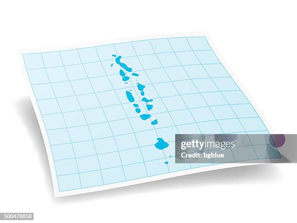 maldives map isolated on white background - male maldives stock illustrations