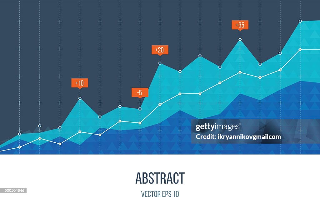 Business Graph Introduction Business Diagram Graph Chart High-Res Vector Graphic - Getty Images