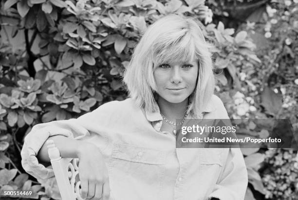 South African born actress Glynis Barber known for her role as Sgt Harriet Makepeace in the television series 'Dempsey and Makepeace' in London on...