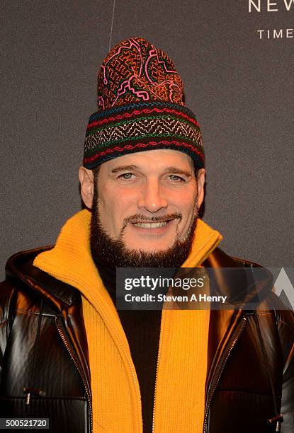 Stylist Phillip Bloch attends the "Ultimate Encore" New York premiere at the W New York on December 8, 2015 in New York City.