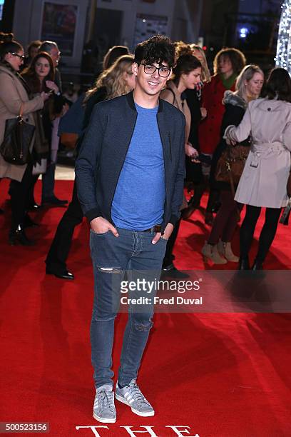 Matt Richardson attends the UK Premiere of "The Danish Girl" at Odeon Leicester Square on December 8, 2015 in London, England.
