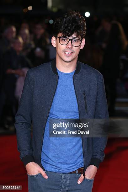 Matt Richardson attends the UK Premiere of "The Danish Girl" at Odeon Leicester Square on December 8, 2015 in London, England.