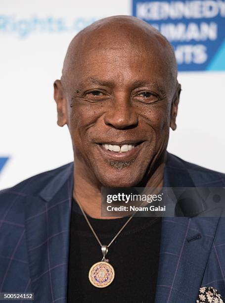 Louis Gossett Jr. Attends the Robert F. Kennedy human rights 2015 Ripple of Hope awards at New York Hilton Midtown on December 8, 2015 in New York...