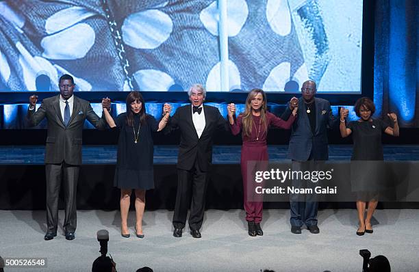 Dennis Haysbert, Catherine Keener, Sam Waterston, Lena Olin, Louis Gosset Jr. And Alfre Woodard attend the Robert F. Kennedy human rights 2015 Ripple...