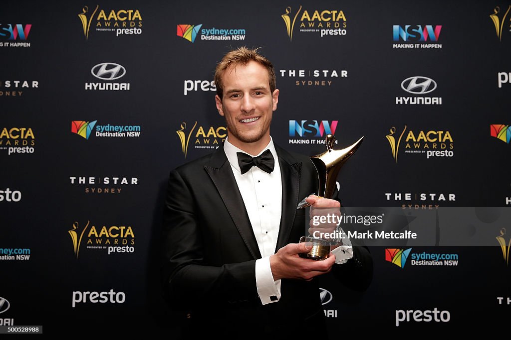 5th AACTA Media Room Presented by Presto