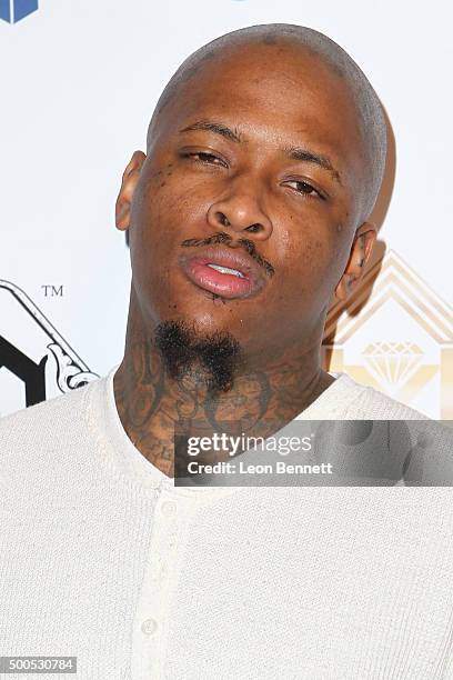 Music artist YG attended the Hill Harper And Nate Parker Present 8th Annual Manifest Your Destiny Toy Drive And Fundraiser at Avalon on December 8,...