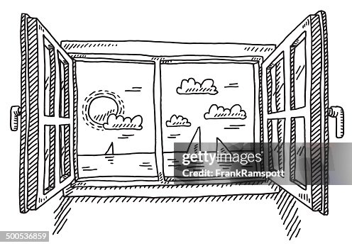 Open Window Drawing