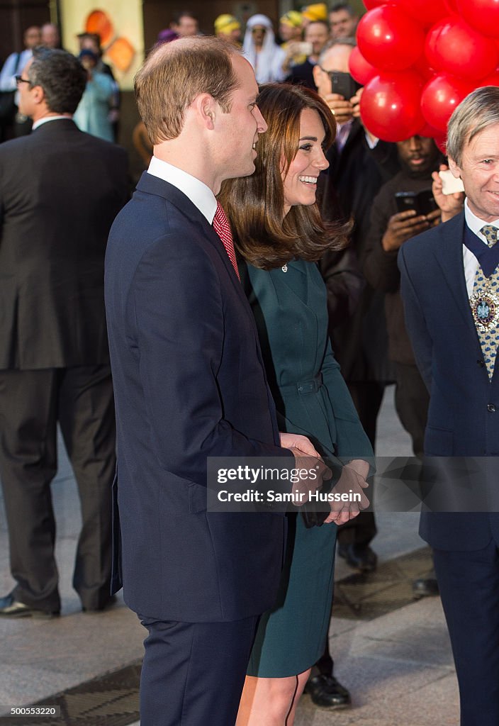 The Duke And Duchess Of Cambridge Attend The ICAP Charity Day