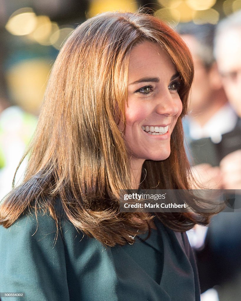 The Duke And Duchess Of Cambridge Attend The ICAP Charity Day