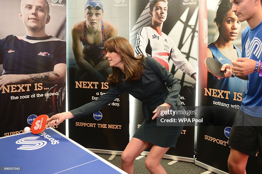 The Duke And Duchess Of Cambridge Attend The ICAP Charity Day