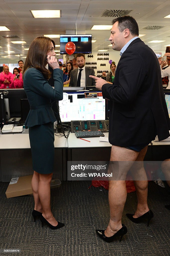 The Duke And Duchess Of Cambridge Attend The ICAP Charity Day