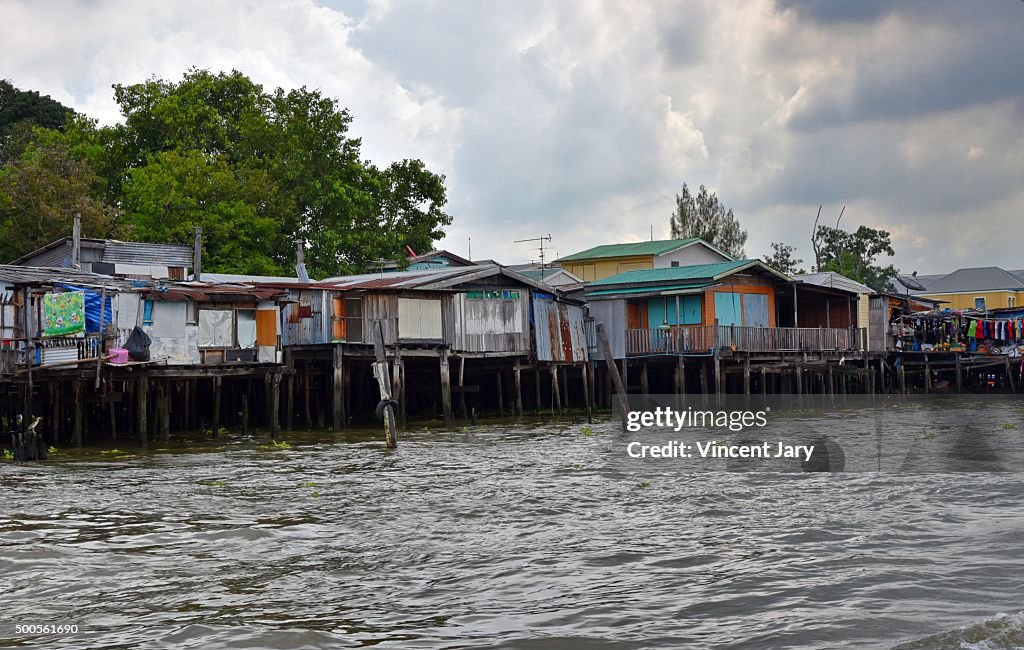 House on stilts bangkok thailand