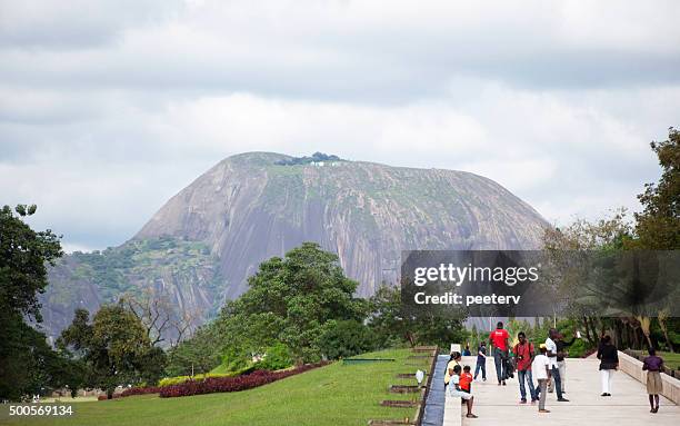 millennium park. abuja, nigeria. - abuja stock pictures, royalty-free photos & images