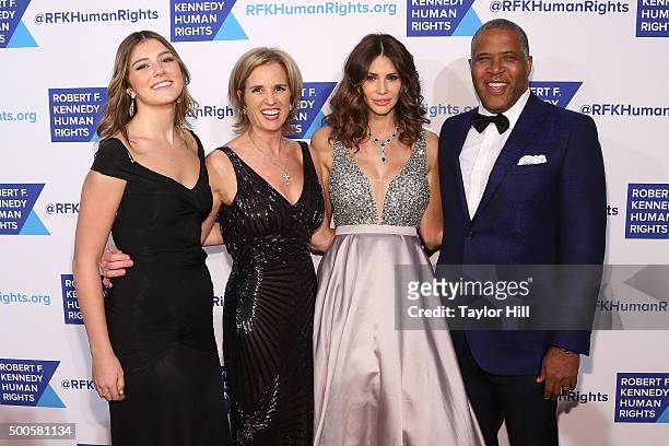 Michaela Kennedy Cuomo, Kerry Kennedy, Hope Dworaczyk Smith, and Robert Smith attend as Robert F. Kennedy Human Rights hosts The 2015 Ripple Of Hope...
