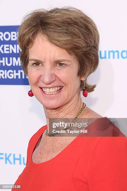 Kathleen Kennedy Townsend attends as Robert F. Kennedy Human Rights hosts The 2015 Ripple Of Hope Awards honoring Congressman John Lewis, Apple CEO...