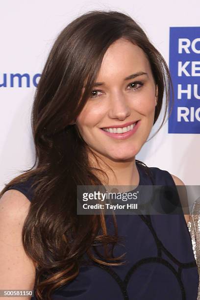 Kick Kennedy attends as Robert F. Kennedy Human Rights hosts The 2015 Ripple Of Hope Awards honoring Congressman John Lewis, Apple CEO Tim Cook,...