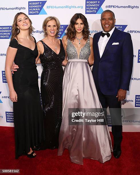 Michaela Kennedy Cuomo, Kerry Kennedy, Hope Dworaczyk Smith, and Robert Smith attend as Robert F. Kennedy Human Rights hosts The 2015 Ripple Of Hope...