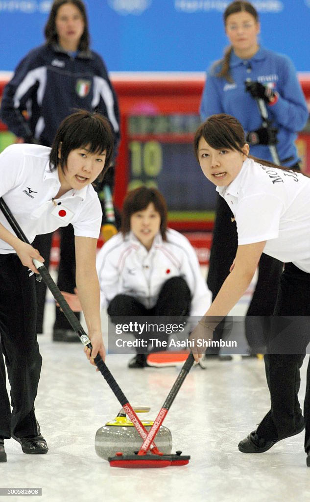 Curling - Torino Olympics - Day 10