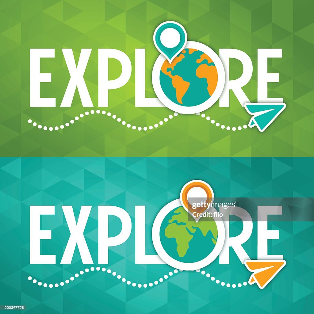 Explore Travel Concept