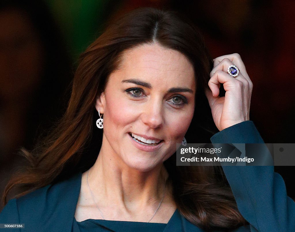 The Duke And Duchess Of Cambridge Attend The ICAP Charity Day