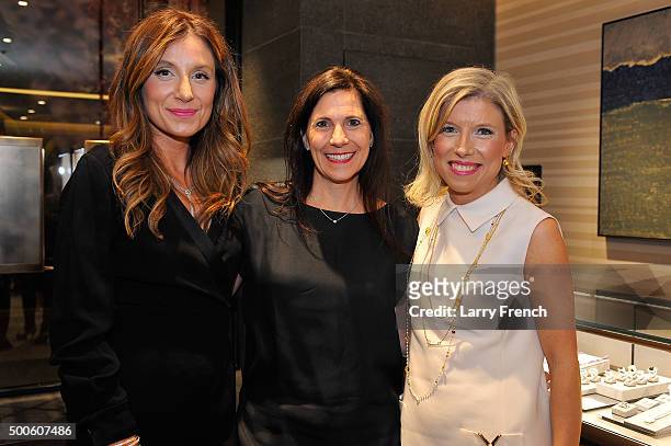 Katherine Berman, Laurie Strongin appear at the Grand Opening of The David Yurman Boutique At CityCenter DC Hosted by Katherine Berman And Sophie...