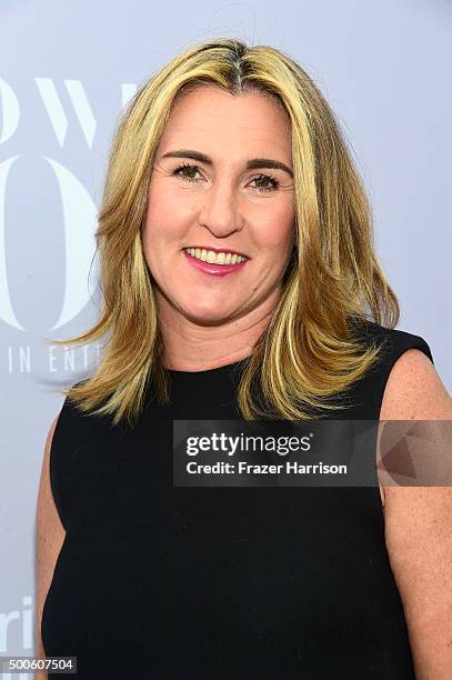 Honoree Nancy Dubuc attends the 24th annual Women in Entertainment Breakfast hosted by The Hollywood Reporter at Milk Studios on December 9, 2015 in...