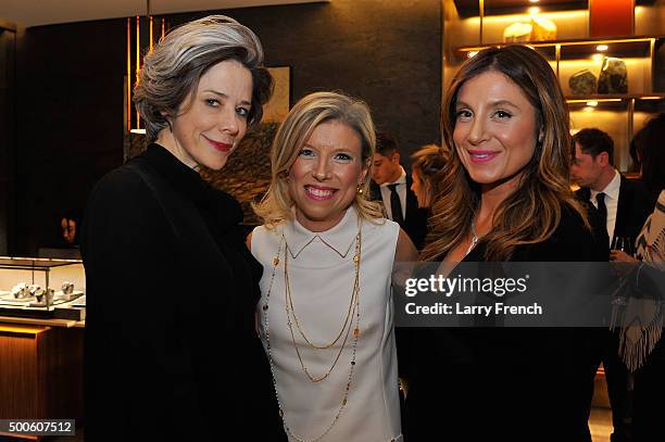 Heather Podesta, Sophie LaMontagne and Katherine Berman appear at the Grand Opening of The David Yurman Boutique At CityCenter DC Hosted by Katherine...