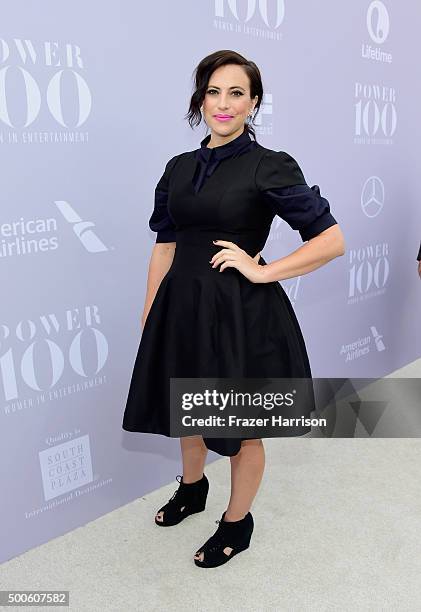 Writer/director Sarah Gertrude Shapiro attends the 24th annual Women in Entertainment Breakfast hosted by The Hollywood Reporter at Milk Studios on...