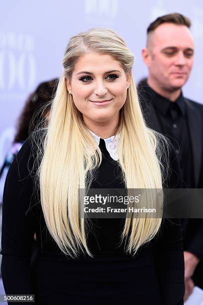 Recording artist Meghan Trainor attends the 24th annual Women in Entertainment Breakfast hosted by The Hollywood Reporter at Milk Studios on December...