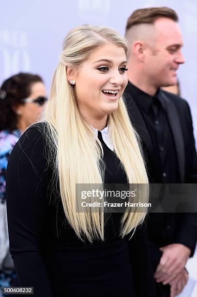 Recording artist Meghan Trainor attends the 24th annual Women in Entertainment Breakfast hosted by The Hollywood Reporter at Milk Studios on December...