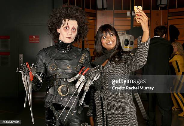 Madame Tussauds Hollywood celebrates the 25th Anniversary of Edward Scissorhands by immortalizing the iconic character played by Johnny Depp in wax...